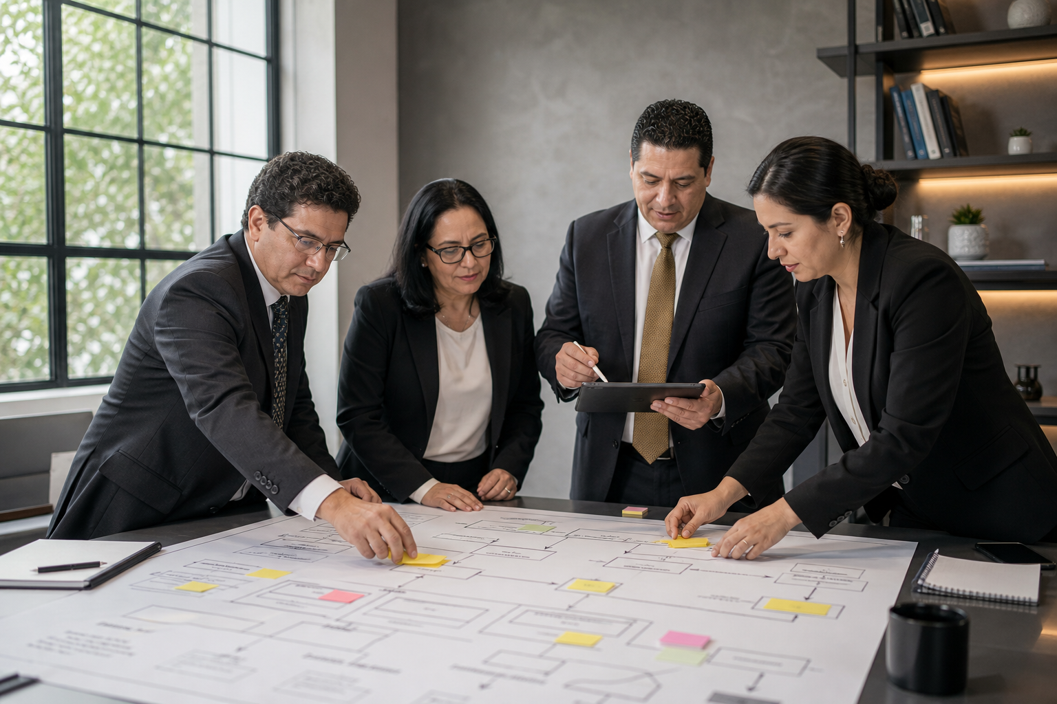 Equipo real de BAS aplicando Consultoría Administrativa