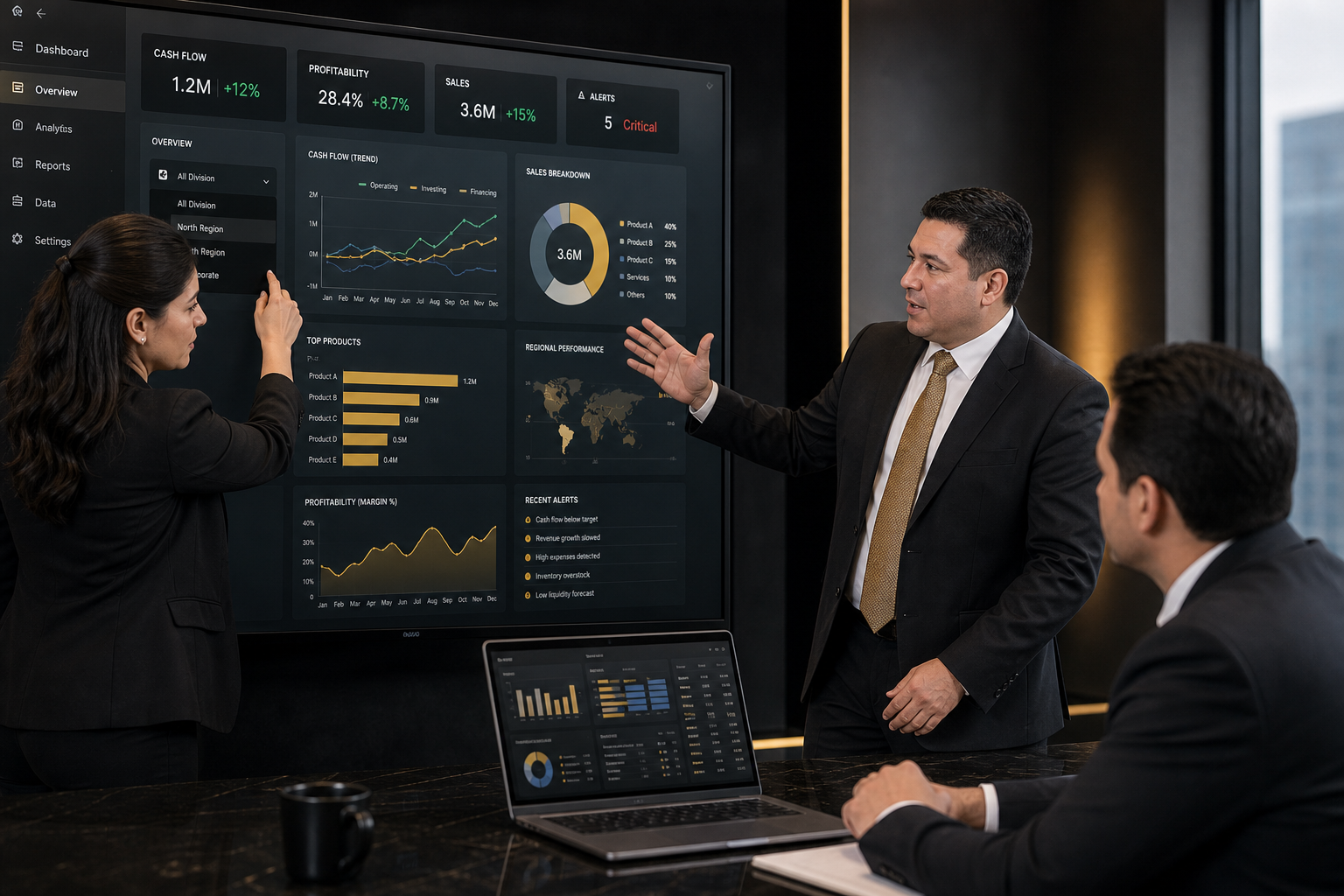 Equipo real de BAS aplicando Inteligencia de Negocios